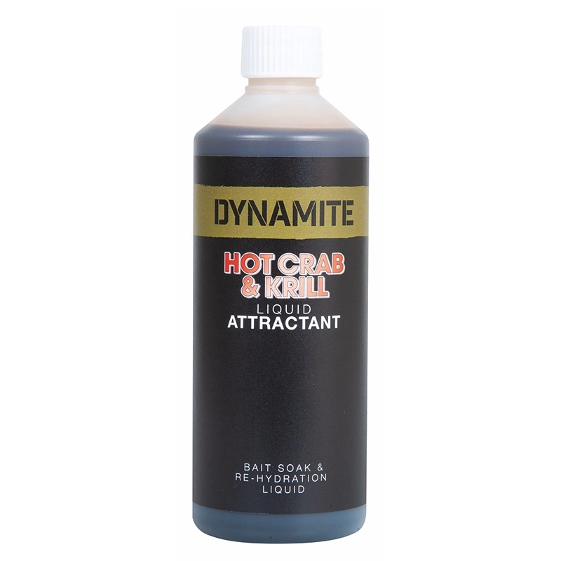 Dynamite Baits Hot Crab & Krill Liquid Attractant 500ml